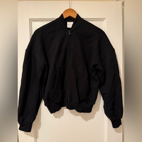 Aritzia Jackets & Blazers - Aritzia womens sweat fleece bomber